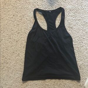 Lululemon Athletica Racerback Black Tank Top